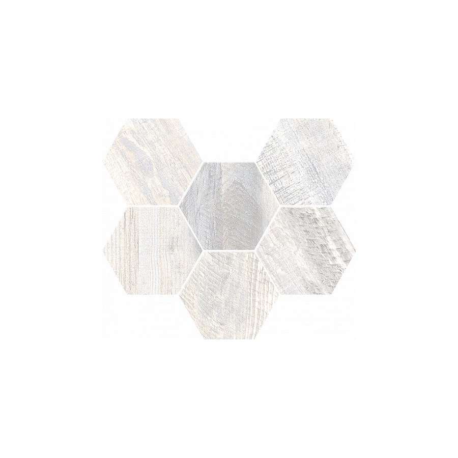 Мозаика Estima Spanish Wood SP00 Hexagon неполированная 32701 28,5х25 см
