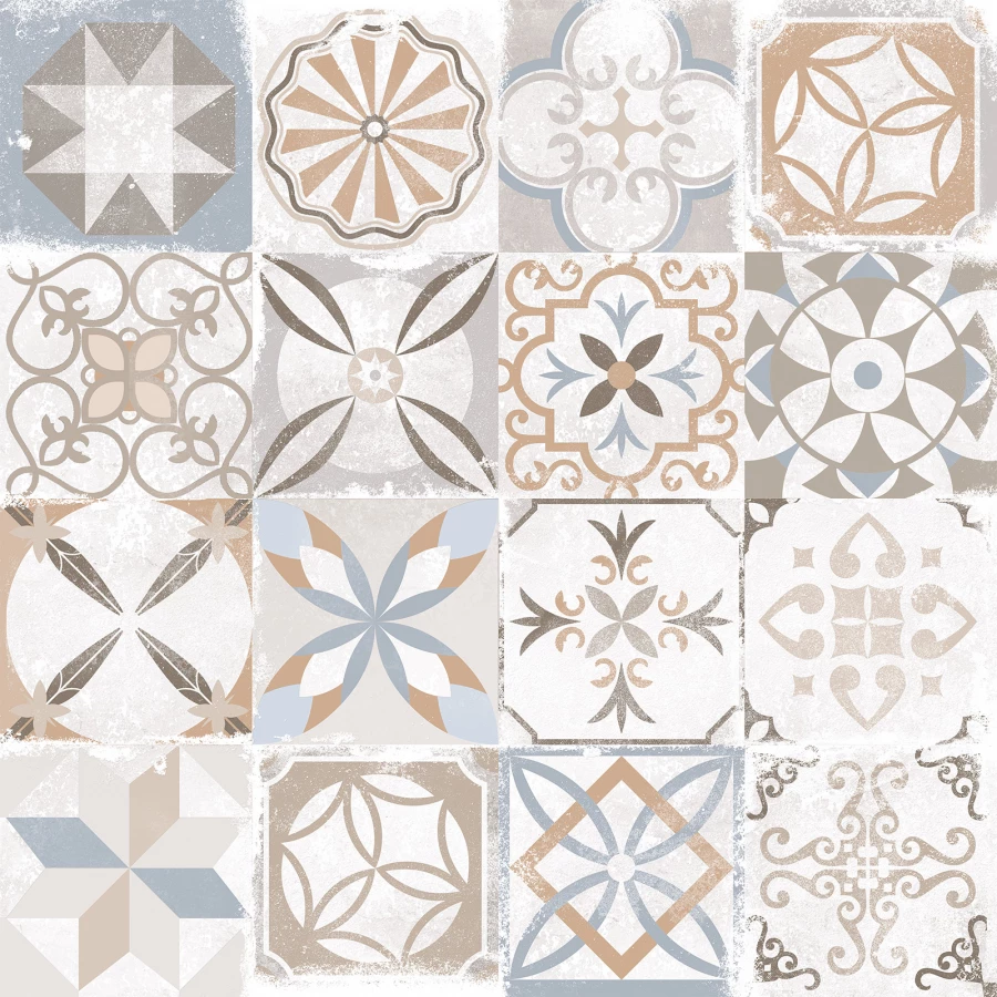 Керамогранит ALMA Ceramica Beton PRO матовый многоцветный GFU6060BTP14R 60х60 см