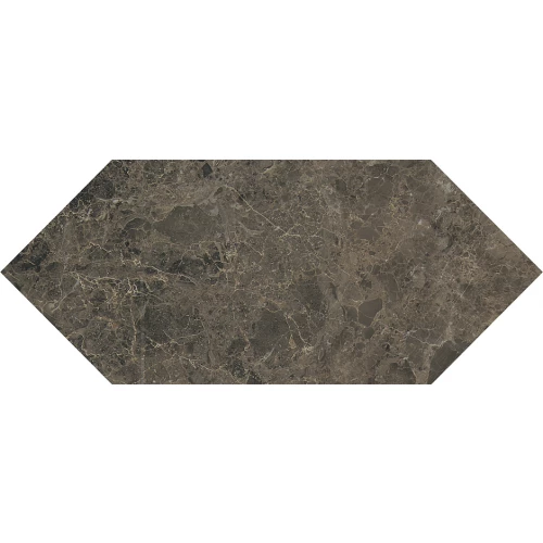 Плитка настенная Kerama Marazzi Бикуш глянцевый коричневый 14х34 см