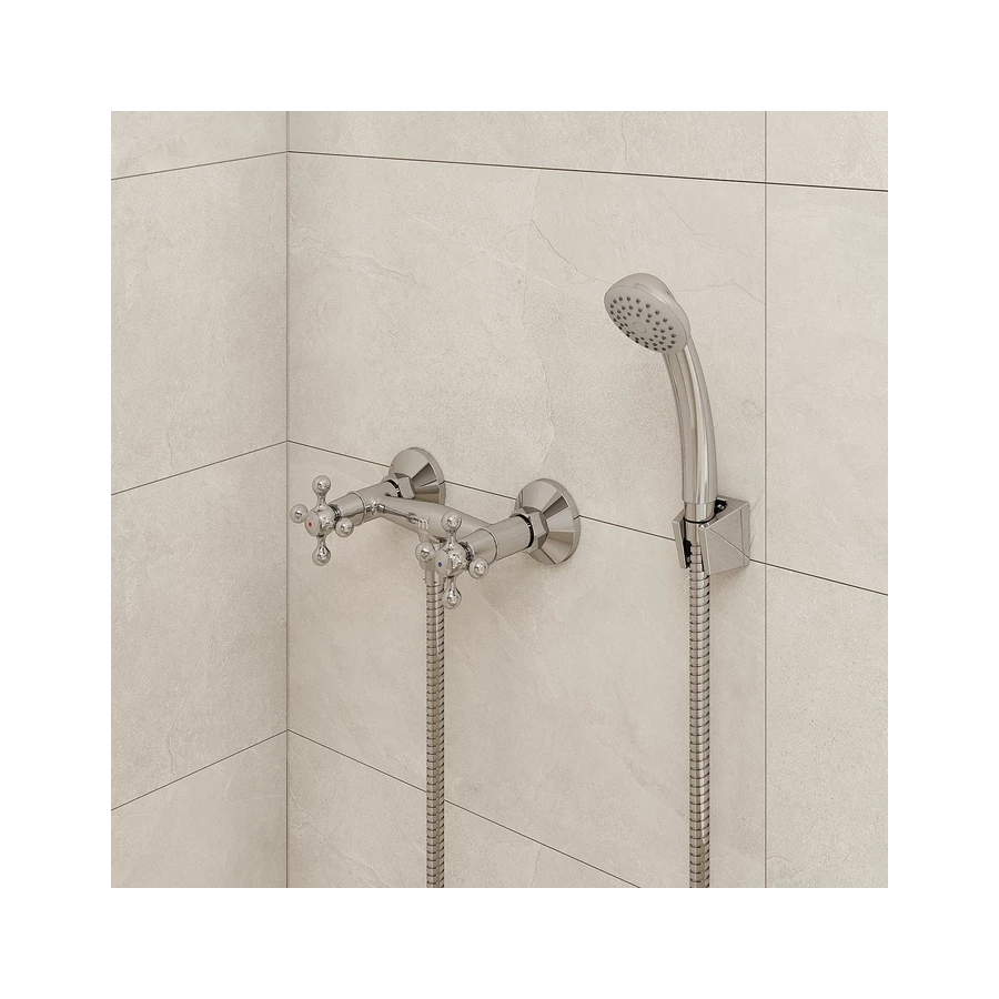 Смеситель для душа Milardo Duplex DUPSB00M03 хром