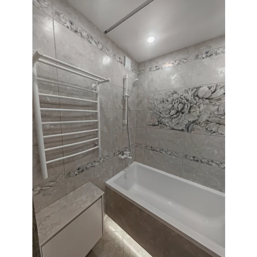 Керамическая плитка Kerlife Delicato Perla 49 матовая серая 63х31,5 см