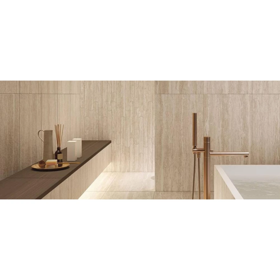 Керамогранит Supergres Astrum Sand Vein Cut RT матовый песочный ST12 120х60 см