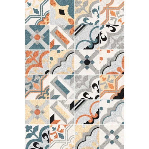 Керамогранит Creto Point Mix матовый многоцветный DB_047 20х20 см