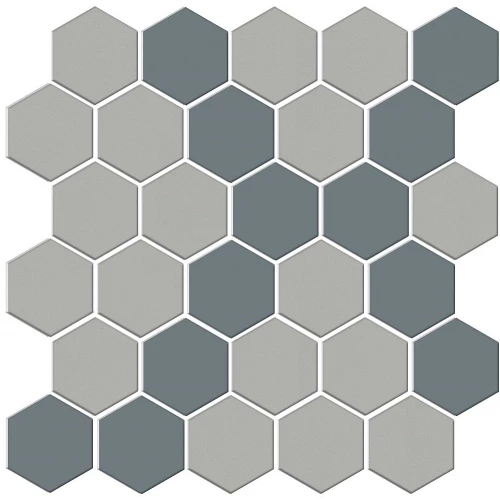 Мозаика Kerama Marazzi Агуста 7 матовая серая AD/A674/MM 29,8x29,7 см