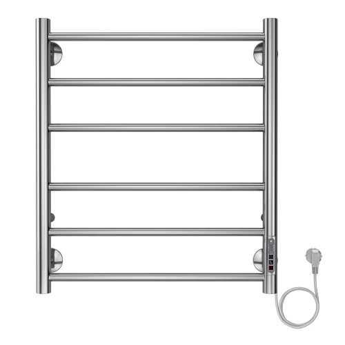 Полотенцесушитель электрический Azario Parma 6 секций тен справа хром AZ10856 50x60 см
