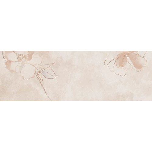 Плитка настенная El Molino Gabana Decor Bone матовая с блеском бежевая 90х30 см