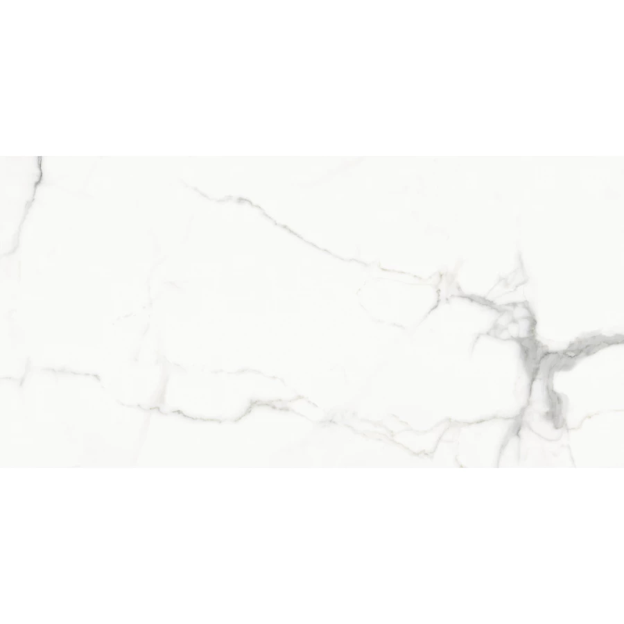 Керамогранит Delacora Calacatta Lincoln матовый белый 60120CLL15M 120х60 см