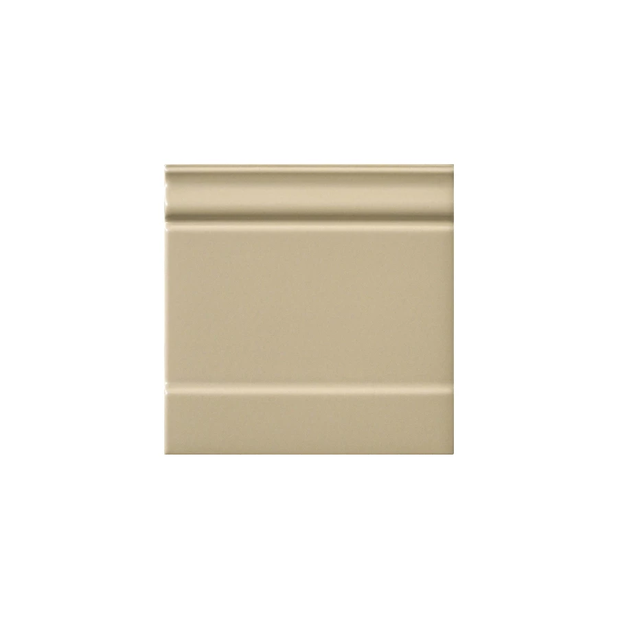 Плитка керамическая Ceramiche Grazia Амаркорд Зоccоло Дарк Табаccо Матт / Amarcord Zoccolo Dark Tabacco Matt матовая бежевая ZOE88 20х20 см