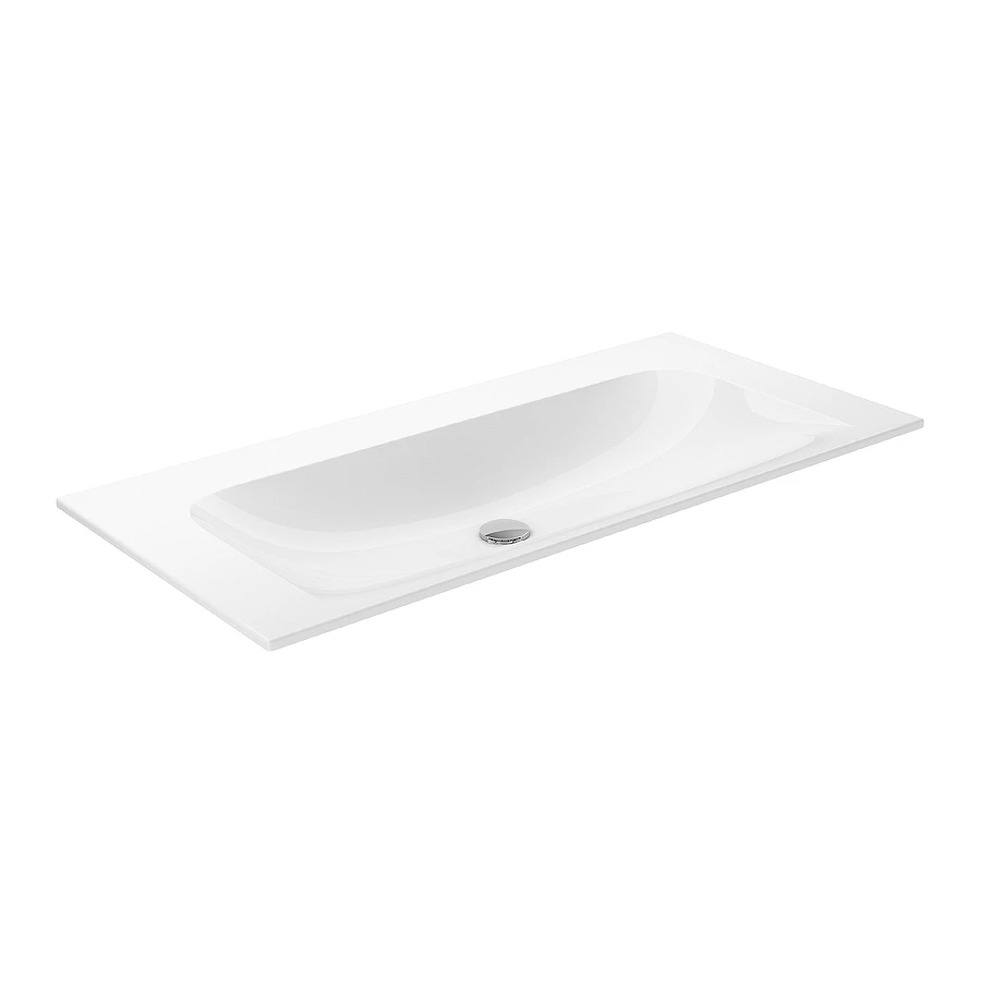 Керамический умывальник Keuco Plan 32970311001 1007x17x494 mm