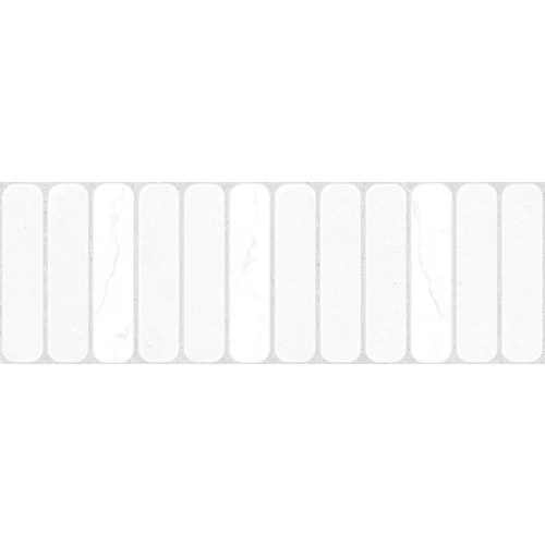 Плитка настенная ALMA Ceramica Amarant матовая белая TWU3090AMT37R 90х30 см