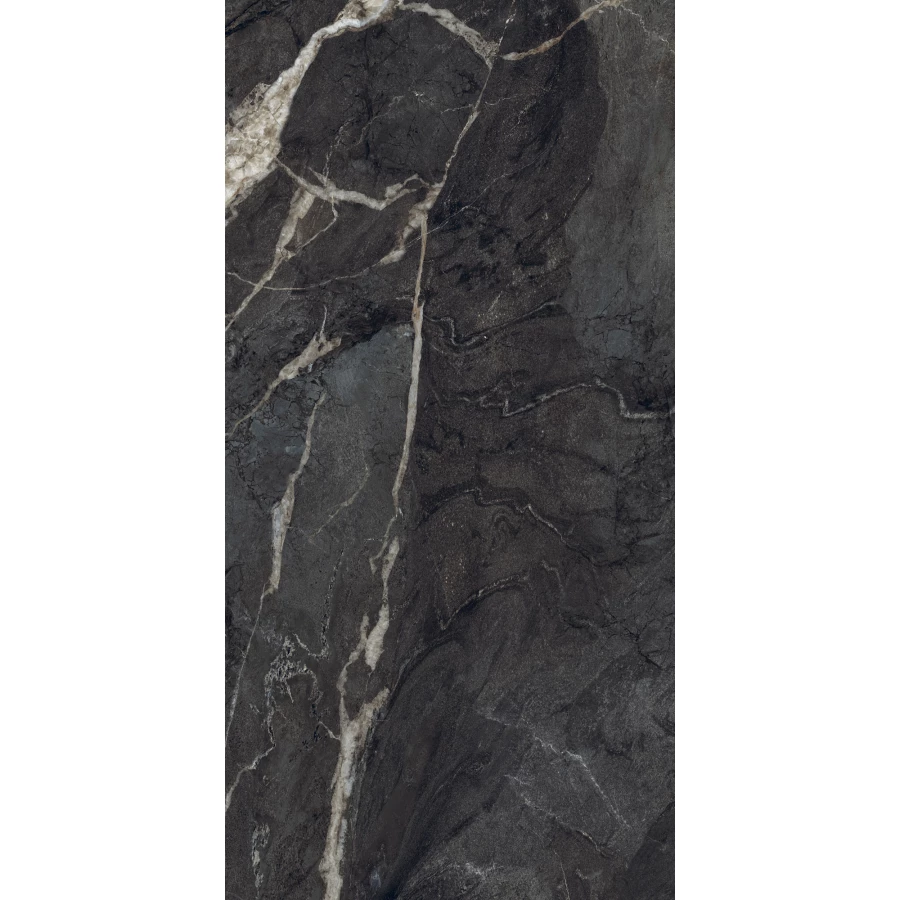 Керамогранит Global Tile Camlin GT Черный полированный GT1206011905SPR 120х60 см