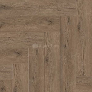 Каменный SPC ламинат Alpine Floor Norland Lagom Parquet Sterk 1033-9 34 класс 3.5 мм 2.25 кв.м 60х12.5 см