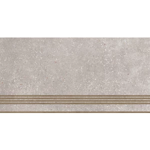 Ступень Global Tile Coral Rock Серый ST183VG 60х30 см