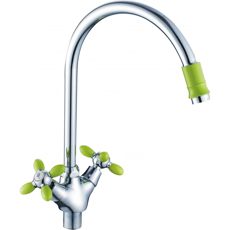 Смеситель Cron для кухни зеленый CN46127-12