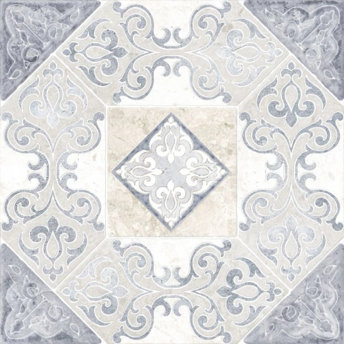 Плитка напольная Alma Ceramica Teona серый 41,8*41,8 см