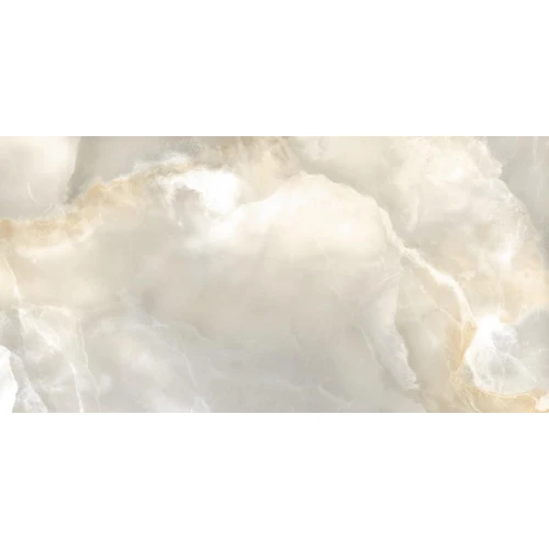 Керамогранит Keramikos Onice Marron Porcelain Polished глянцевый бежевый KRS79684 120х60 см