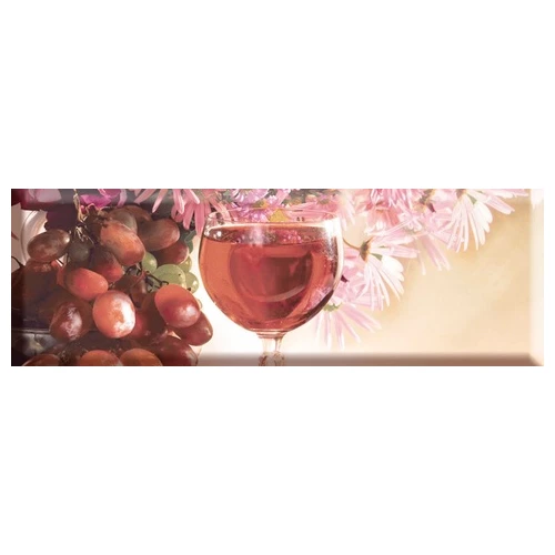Декор Monocolor 10x30 Decor Wine 03 B XX AK0821A 30х10 см