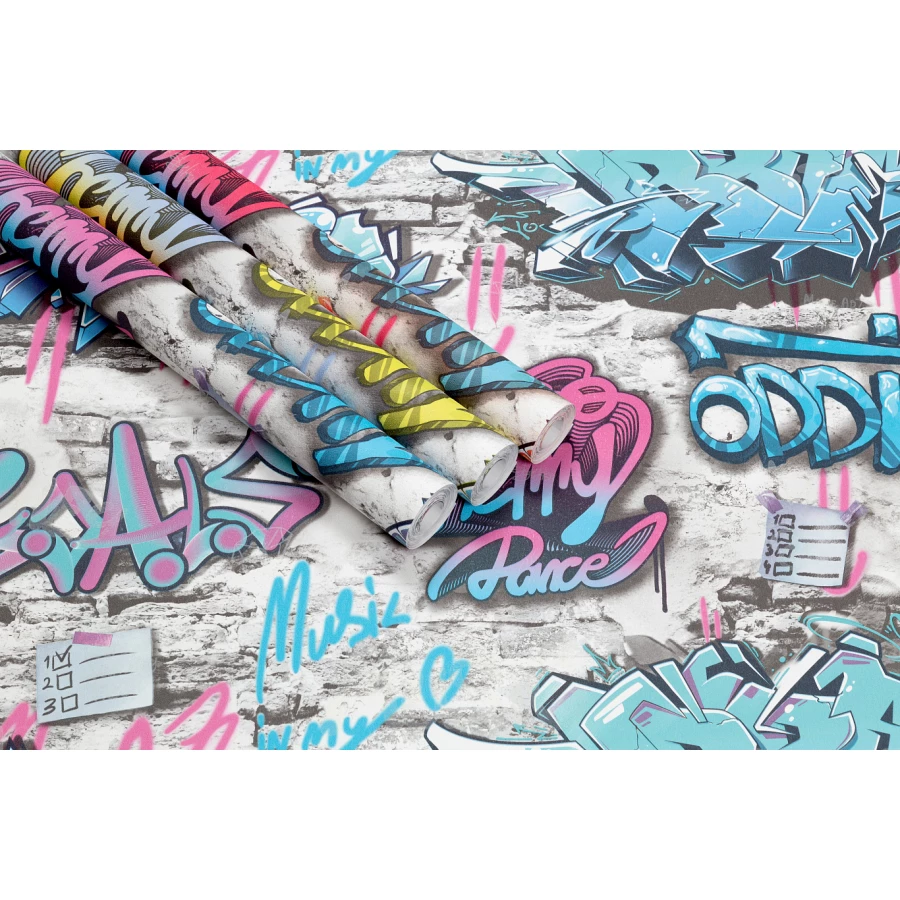 Обои флизелиновые Palitra Home HomeColor Daim зеленые HC71906-44 1.06х10.05 м