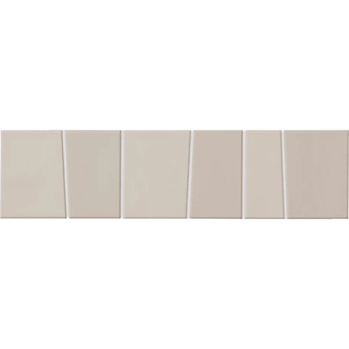 Керамогранит WOW Trencadis Guell Ash матовый серый 137025 28х7 см