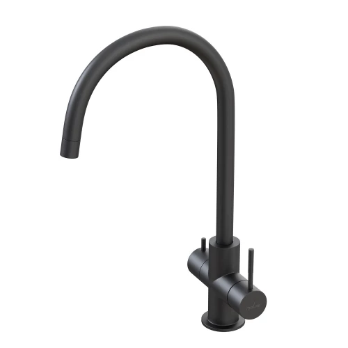 Смеситель для кухни 35k MixLine MLSS-03202 черный подкл. к фильтру 543623 черный