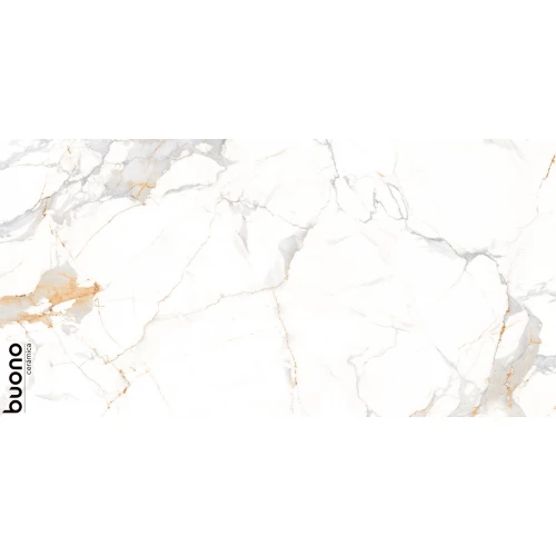 Керамогранит Buono Marble Аletta Glossy белый M4406P 120х60 см