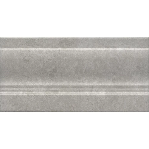 Плитка настенная Kerama Marazzi Ферони Плинтус матовый серый FMD039 20x10 см