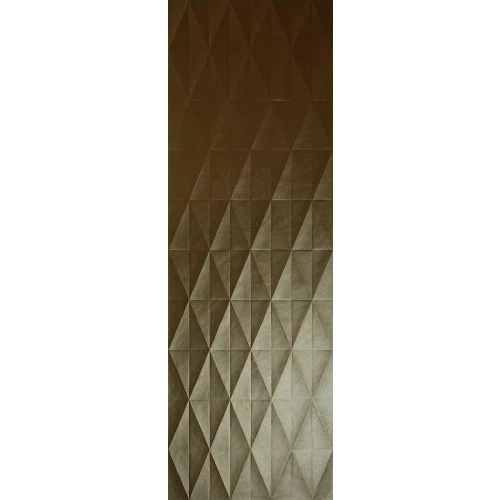 Плитка настенная Marazzi Eclettica Bronze Struttura Diamond 3D коричневый 40x120 см