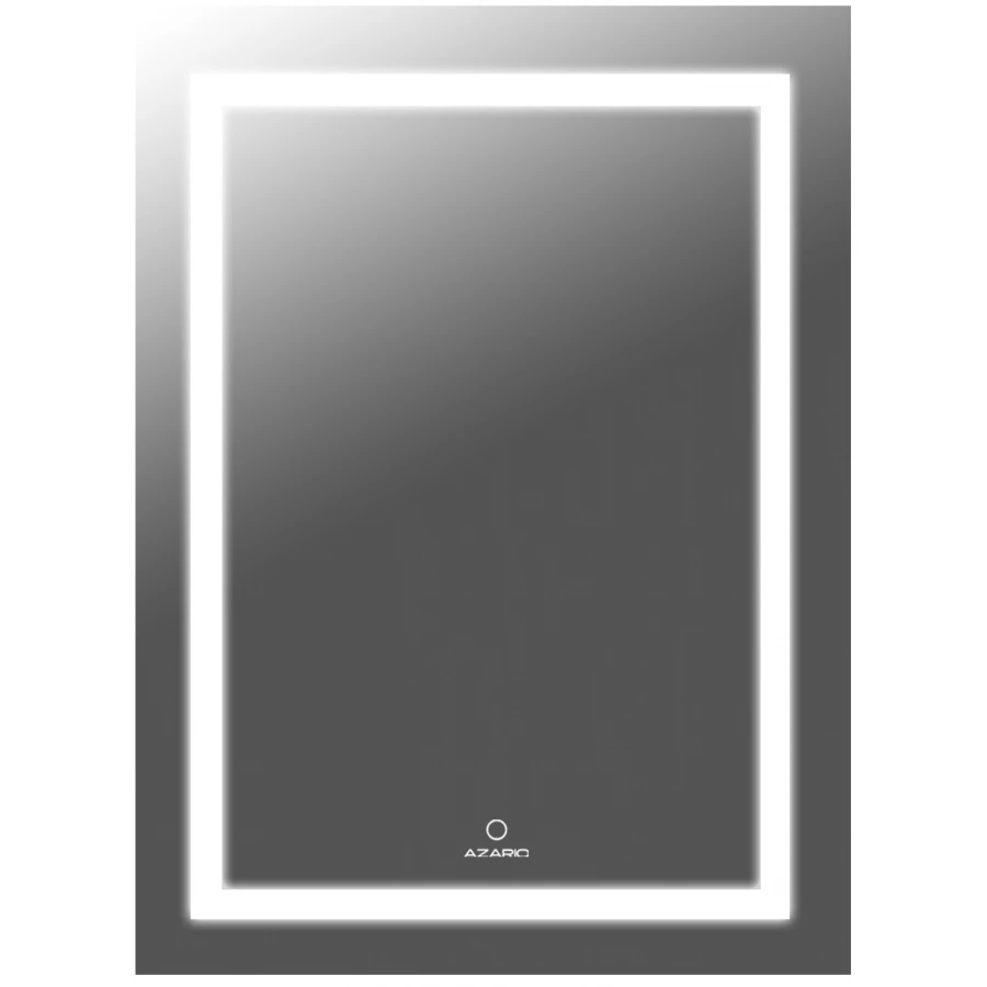 Зеркало Azario подсветка сенсорный выключатель с функцией диммера подогрев AZ-Z-046CS 60х80 см