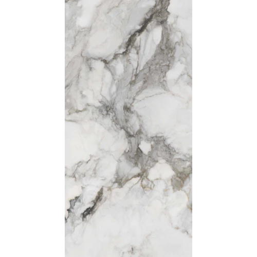 Керамогранит Realistik Prime White Lapato Carving белый 120x60 см