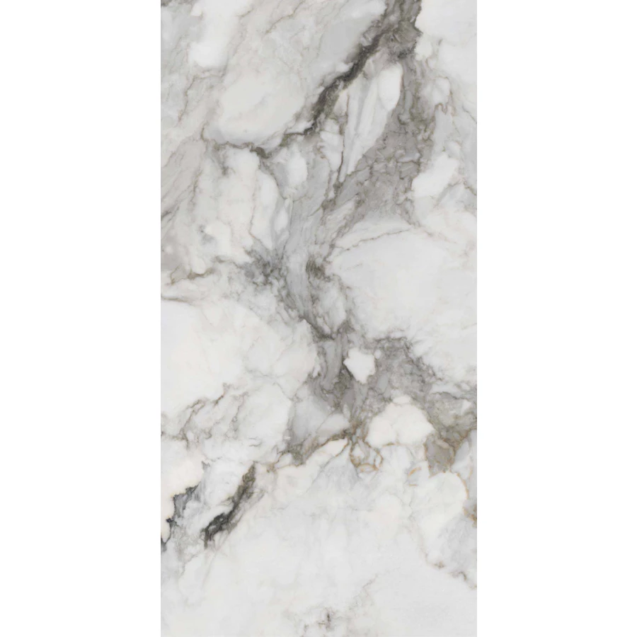 Керамогранит Realistik Prime White Lapato Carving белый 120x60 см