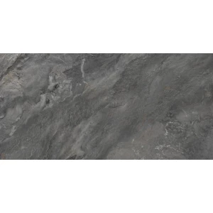 Керамогранит LCM Argenta Graphite матовый карвинг черный 60120RGE25M 120х60 см