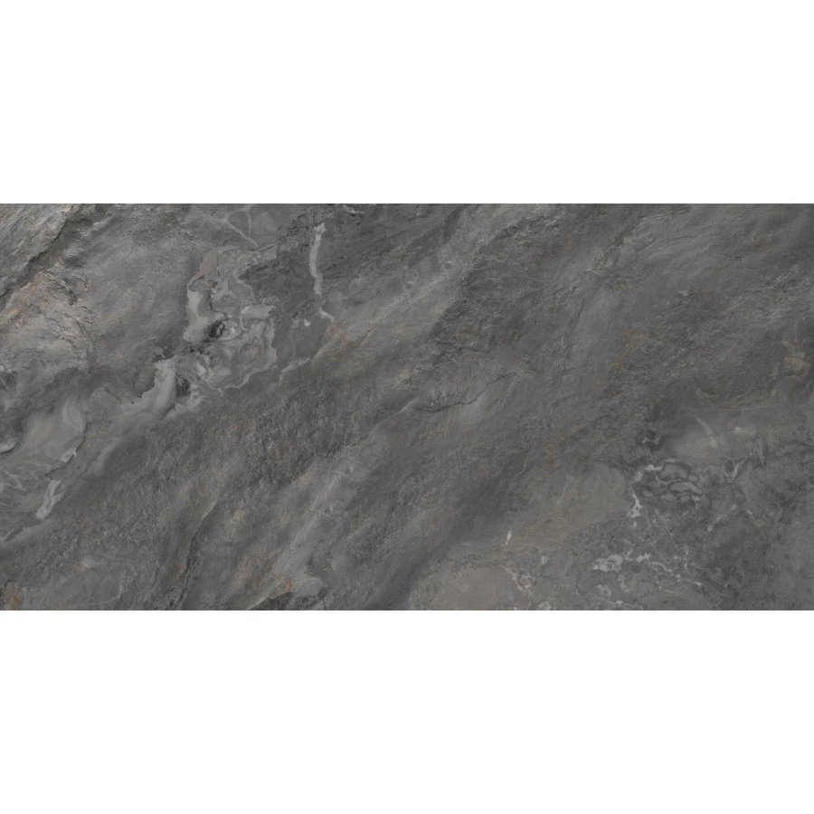 Керамогранит LCM Argenta Graphite матовый карвинг черный 60120RGE25M 120х60 см