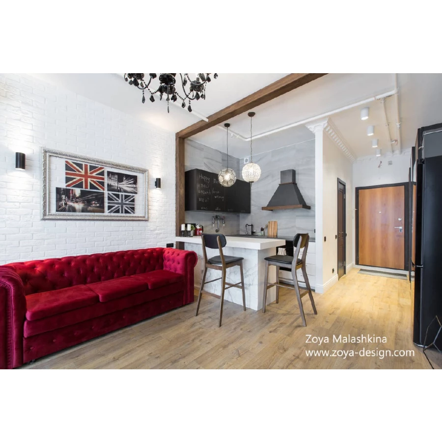 Плитка под кирпич White Hills Кельн Брик 320-00 21х6,5х0,6 - 1,1 см