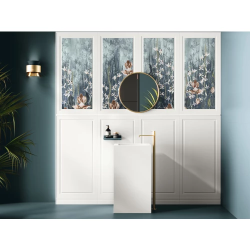 Бордюр Ape Ceramica Bellagio Moldura Bianco матовый белый A042001 60х2 см