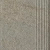 Ступень Ceramika Paradyz Eremite Taupe Stopnica Prosta Struktura Mat B1a матовая серая 60х30 см
