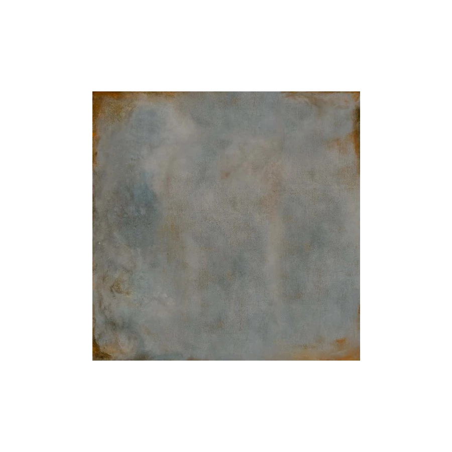 Керамогранит Marjan Tile Abstract Rust Cyan матовый голубой 8327 100х100 см
