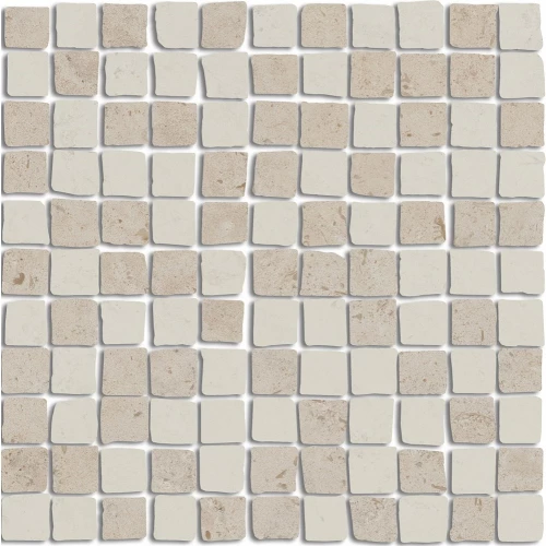 Мозаика Kerama Marazzi Про Лаймстоун Спакко 6 матовая бежевая MBS012 20х20 см
