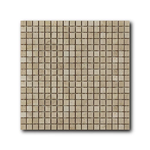 Мозаика из натурального камня Art&Natura Marble Mosaic 15x15 Botticino Classico mm-botticclass 30,5х30,5 см