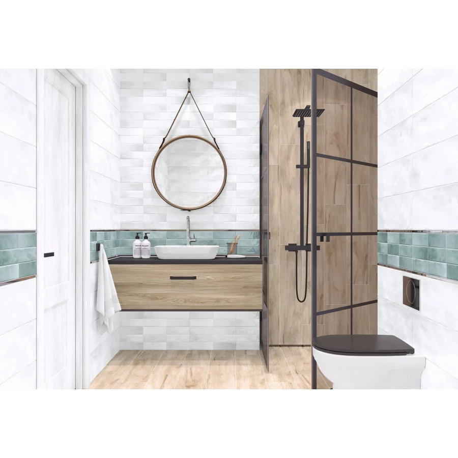 Плитка облицовочная рельефная ALMA Ceramica Style 16 шт в уп/57,6 м в пал TWA11STL007 60х20х0,75 см