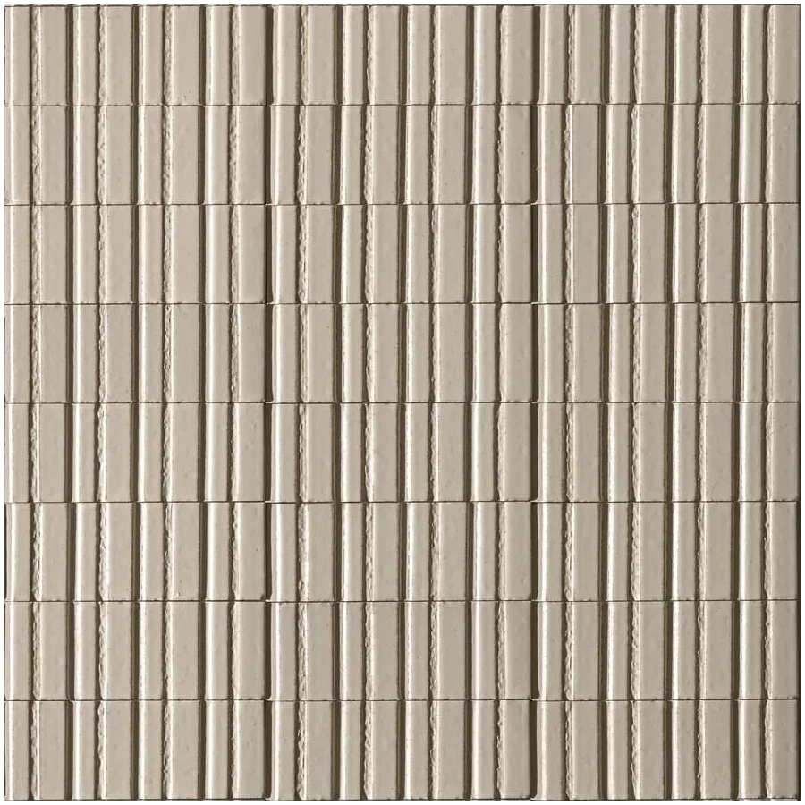 Керамогранит Ragno Marazzi Glacé Struttura 3D Rayé Mastice Glossy RAEM 20х7,5 см