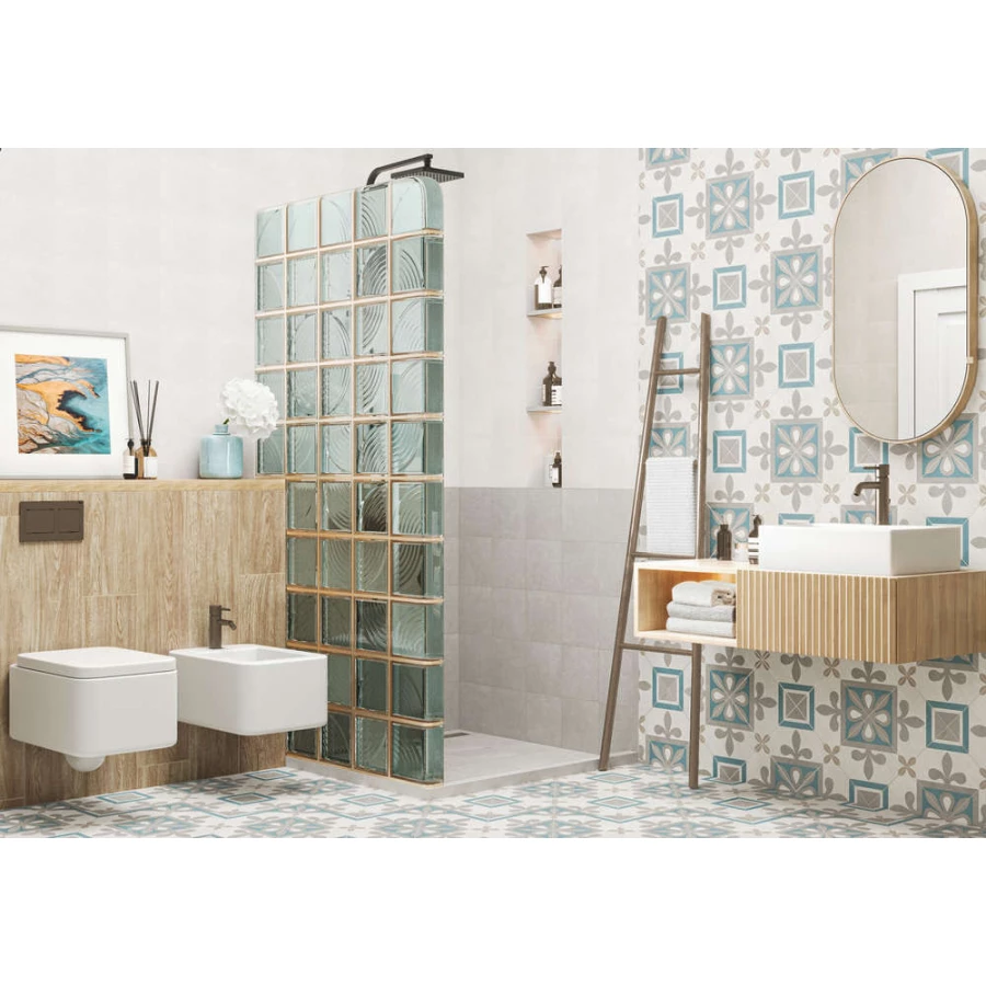 Керамогранит New Trend Design Art Grey матовый серый GP2020DNA15 20х20 см