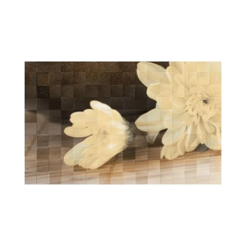 Декор Golden Tile Бали 411421 Рельеф бежевый 25х40