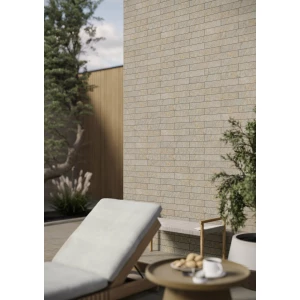 Плитка фасадная Ceramika Paradyz Eremite Taupe Elewacja Struktura Mat 40x6,6 см