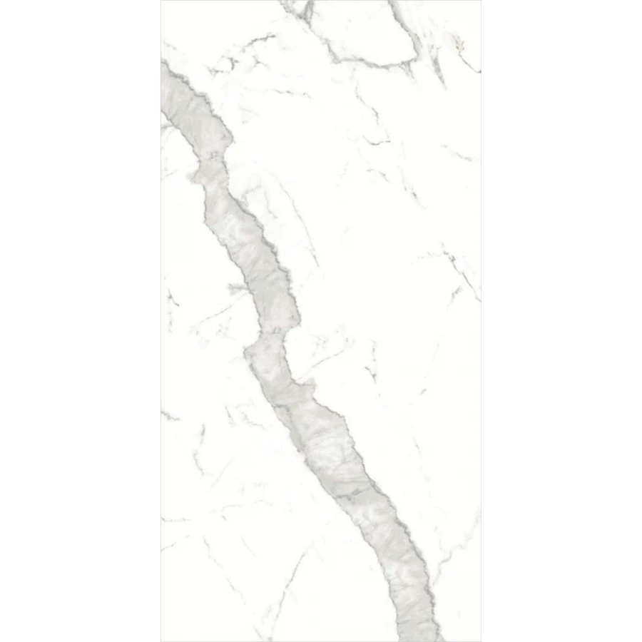 Керамогранит Global Tile Livorno_GT Белый полированный Slim GT120608003PR 120х60 см