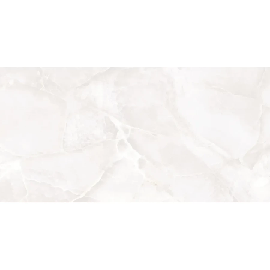 Керамогранит Duna Unika Onix White Glossy глянцевый белый RP-238573 120х60 см