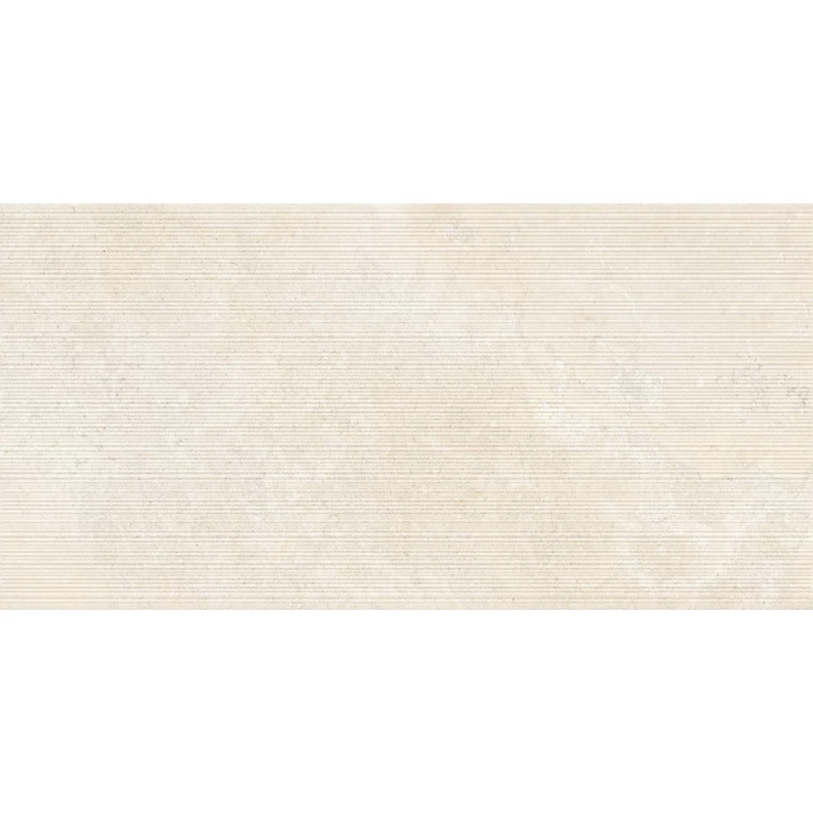 Керамогранит Ceramiche Piemme Limestone Italian White Ribbed Nat Ret 05598 120х60 см