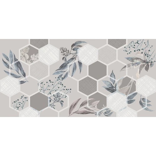 Плитка настенная Azori Incisio Diamond матовый серый 00-00109524 63х31,5 см