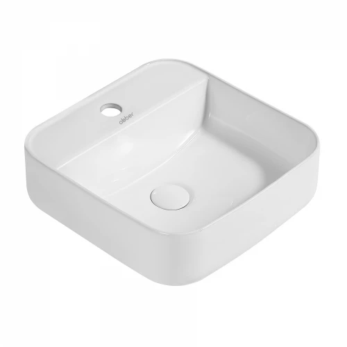 Раковина накладная Abber Rechteck белая AC2215