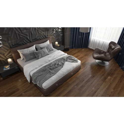 Плитка каменно-полимерная Alpine Floor Premium XL Дуб шоколадный ABA ECO 7-18 43 класс 8 мм 1.786 кв.м 122х18.3 см