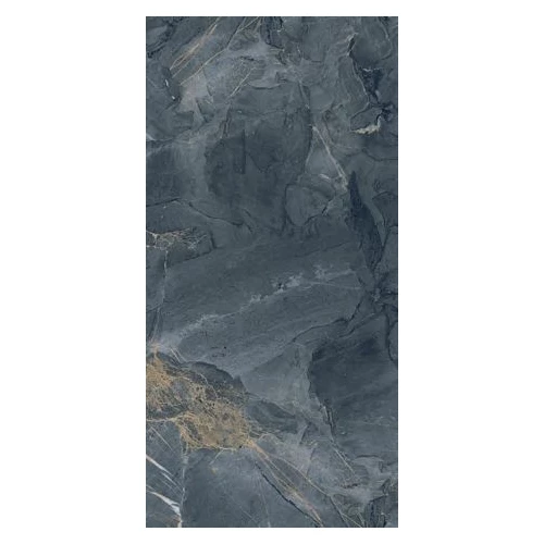 Керамогранит Primavera States Nero Lapato Carving черный LC212 120х60 см